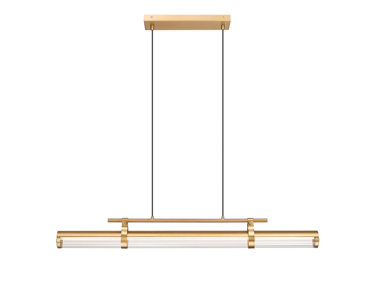 Z-Lite - 1959-44L-MGLD-LED - LED Linear Chandelier - Benoit - Modern Gold