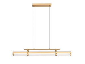 Z-Lite - 1959-44L-MGLD-LED - LED Linear Chandelier - Benoit - Modern Gold