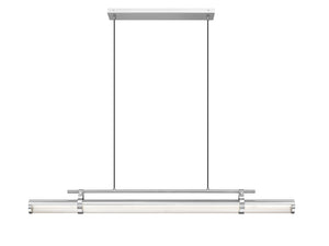 Z-Lite - 1959-54L-BN-LED - LED Linear Chandelier - Benoit - Brushed Nickel