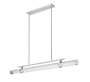 Z-Lite - 1959-54L-BN-LED - LED Linear Chandelier - Benoit - Brushed Nickel