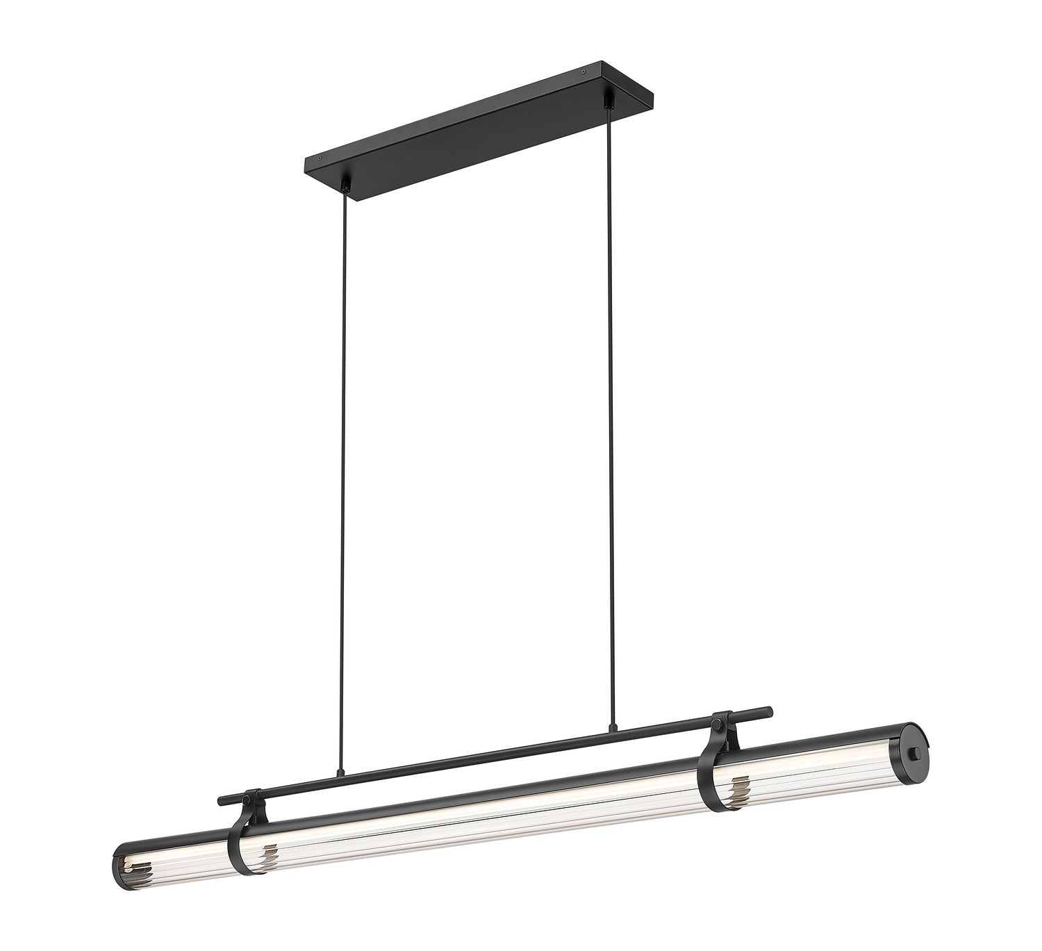 Z-Lite - 1959-54L-MB-LED - LED Linear Chandelier - Benoit - Matte Black