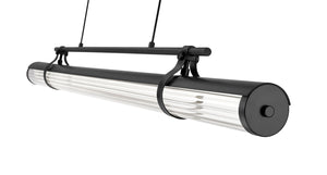 Z-Lite - 1959-54L-MB-LED - LED Linear Chandelier - Benoit - Matte Black