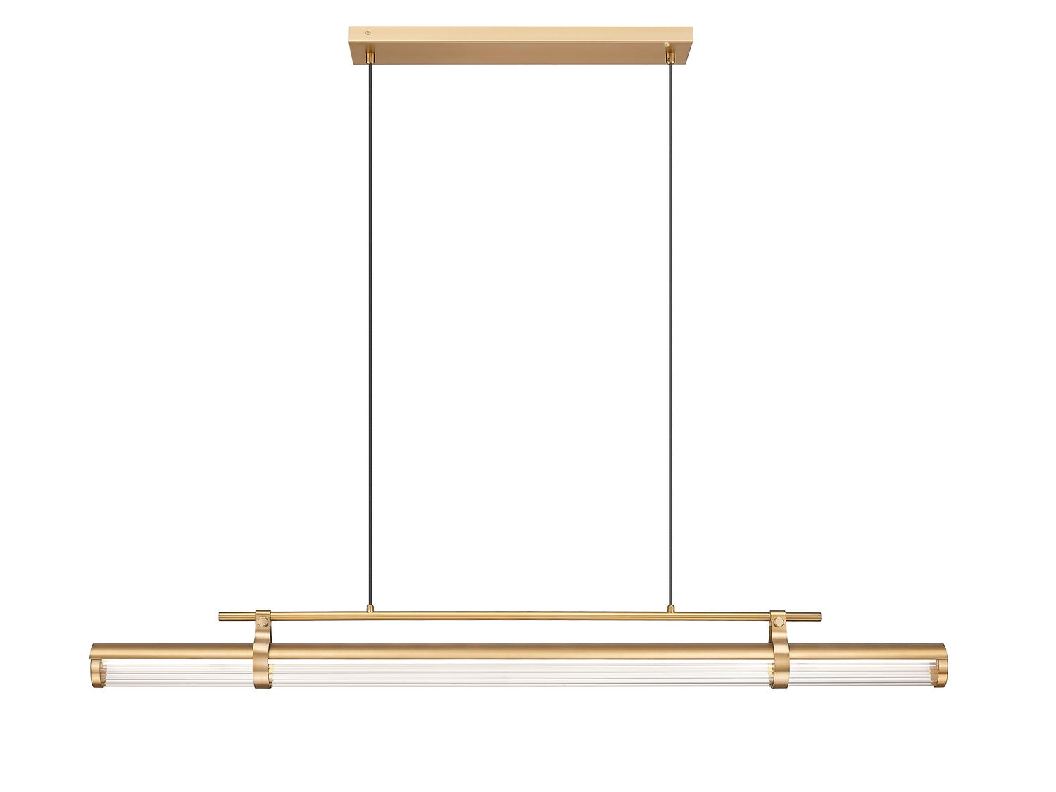 Z-Lite - 1959-54L-MGLD-LED - LED Linear Chandelier - Benoit - Modern Gold