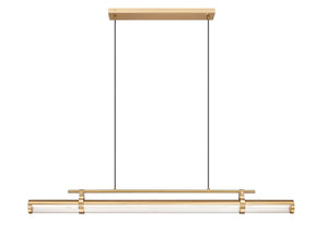 Z-Lite - 1959-54L-MGLD-LED - LED Linear Chandelier - Benoit - Modern Gold