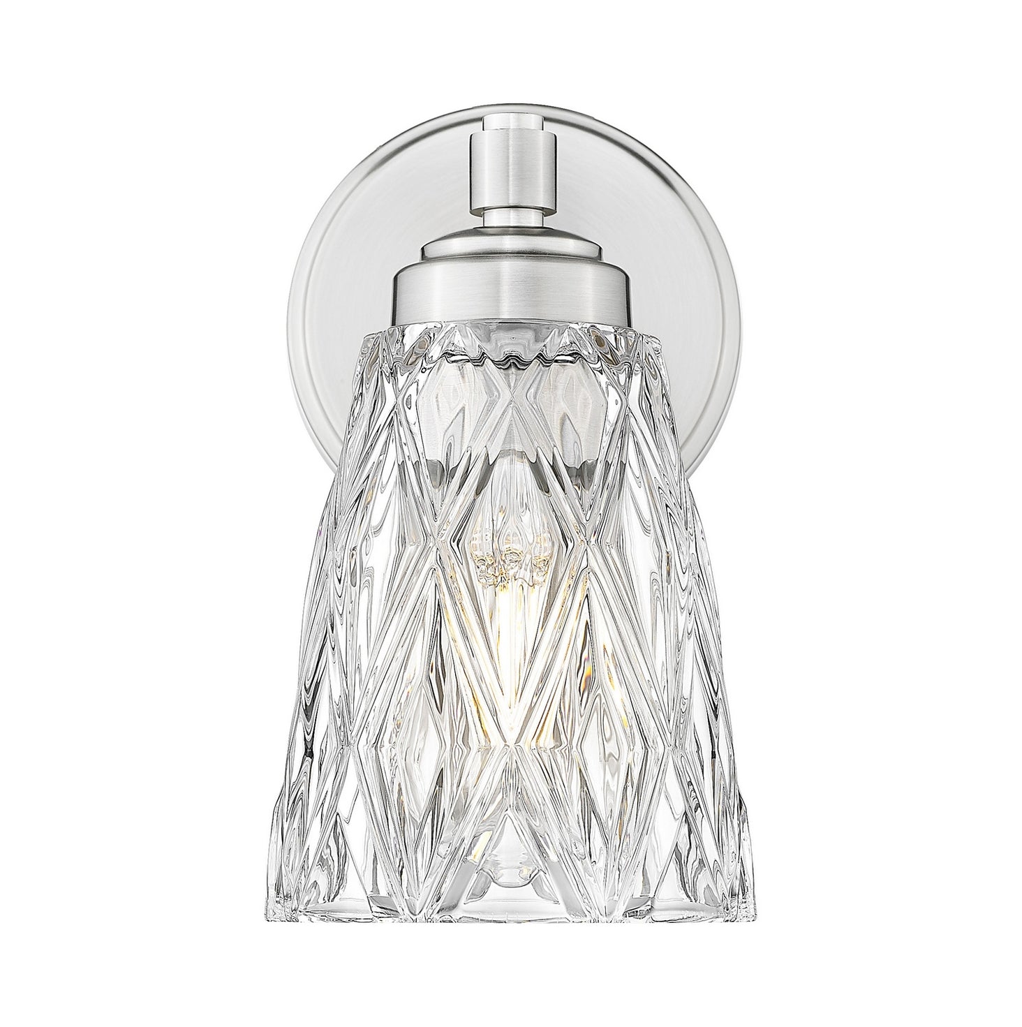 Z-Lite - 1960-1S-BN - One Light Wall Sconce - Andree - Brushed Nickel