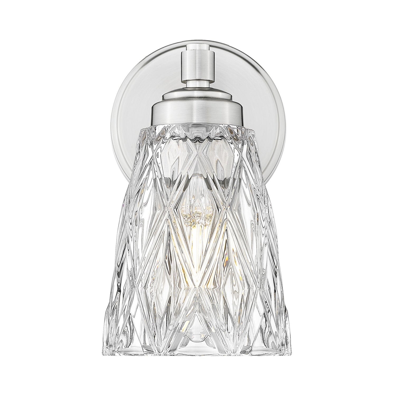 Z-Lite - 1960-1S-BN - One Light Wall Sconce - Andree - Brushed Nickel