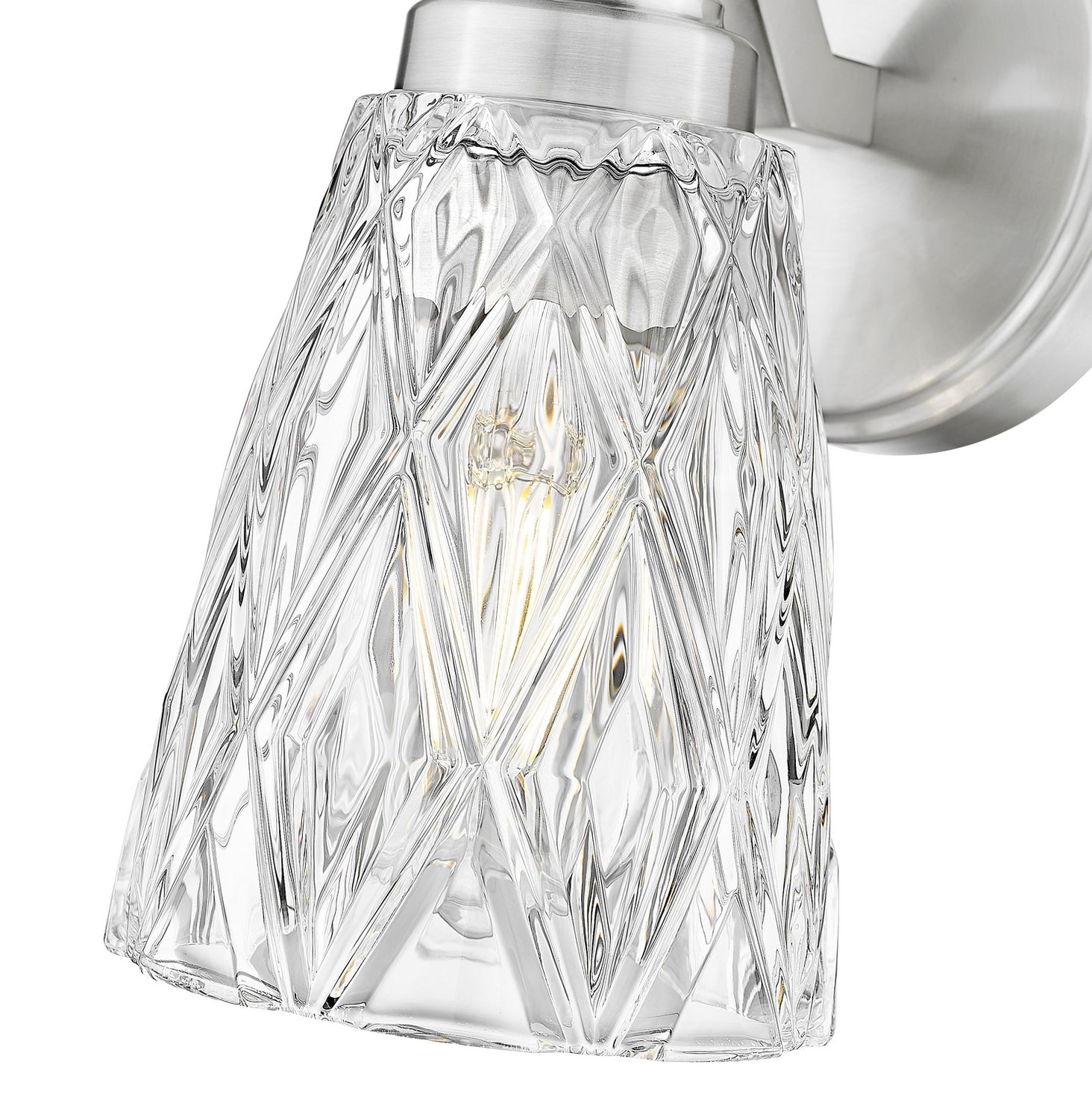 Z-Lite - 1960-1S-BN - One Light Wall Sconce - Andree - Brushed Nickel