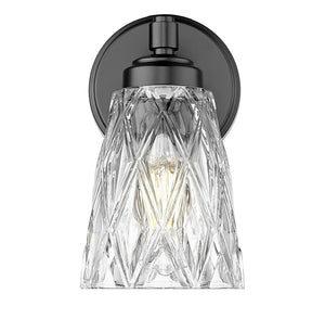 Z-Lite - 1960-1S-MB - One Light Wall Sconce - Andree - Matte Black