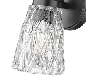 Z-Lite - 1960-1S-MB - One Light Wall Sconce - Andree - Matte Black