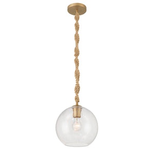 Minka-Lavery - 15565-732 - One Light Mini Pendant - Elyric - Legacy Brass