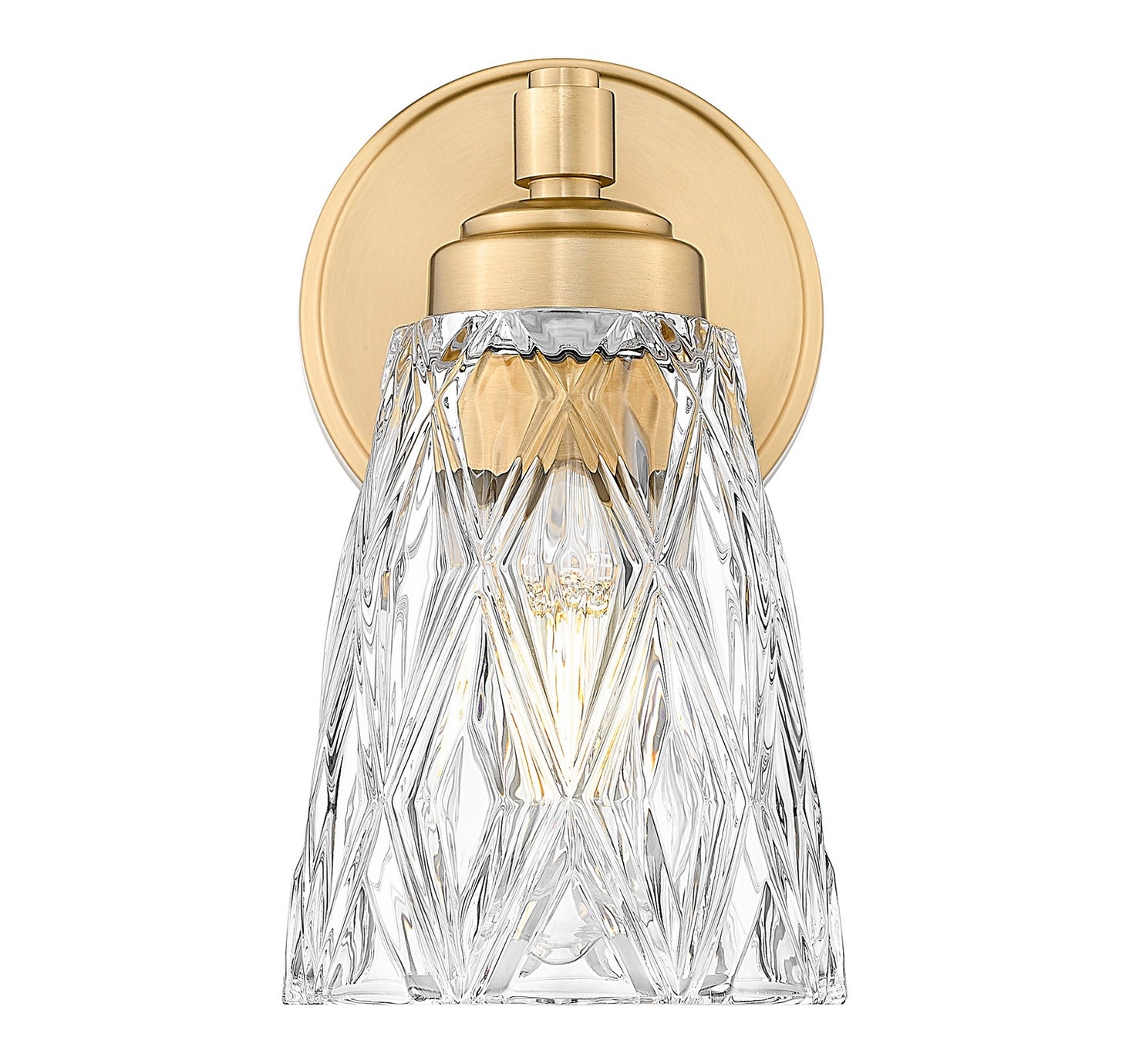 Z-Lite - 1960-1S-MGLD - One Light Wall Sconce - Andree - Modern Gold
