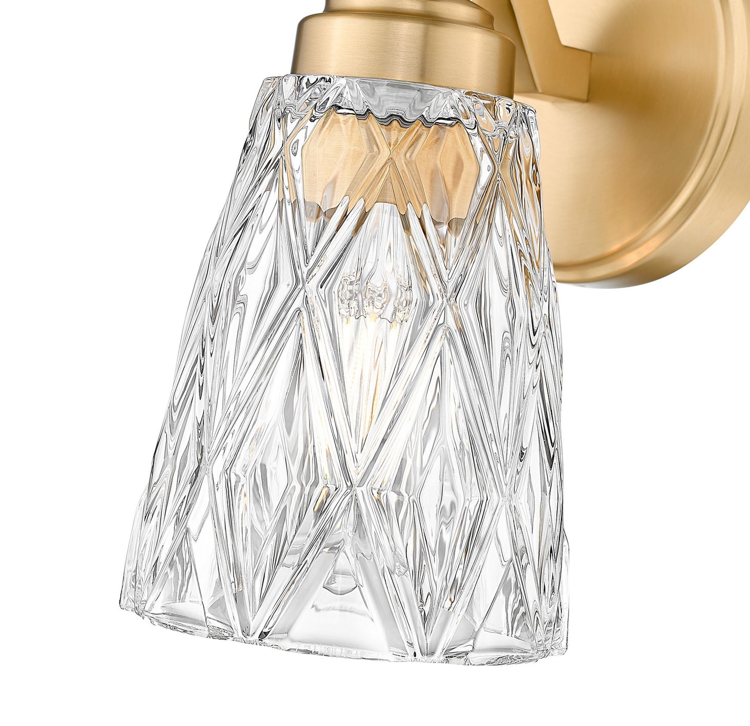 Z-Lite - 1960-1S-MGLD - One Light Wall Sconce - Andree - Modern Gold