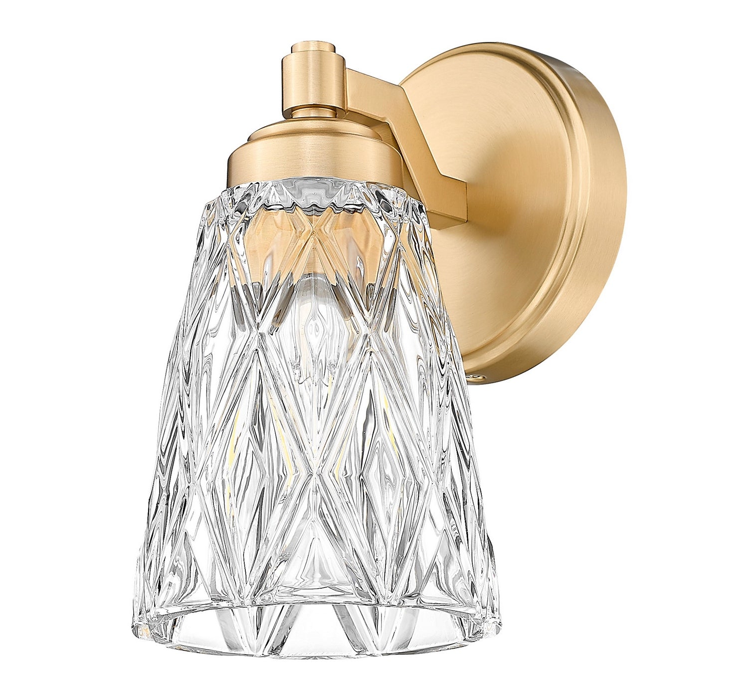 Z-Lite - 1960-1S-MGLD - One Light Wall Sconce - Andree - Modern Gold