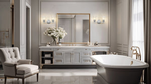 Z-Lite - 1960-2V-BN - Two Light Vanity - Andree - Brushed Nickel