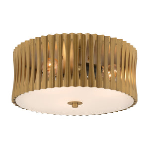 Minka-Lavery - 16023-877 - Three Light Flush Mount - Aven - Sand Coal Black