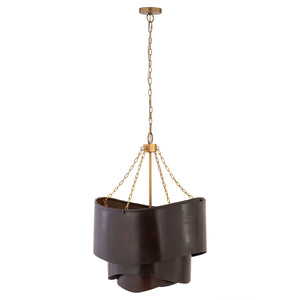 Minka-Lavery - 19925-855 - Three Light Pendant - Zyra - Legacy Brass