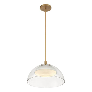 Minka-Lavery - 2036-732-L - LED Convertible Pendant/Semi-Flush - Halwynd - Legacy Brass