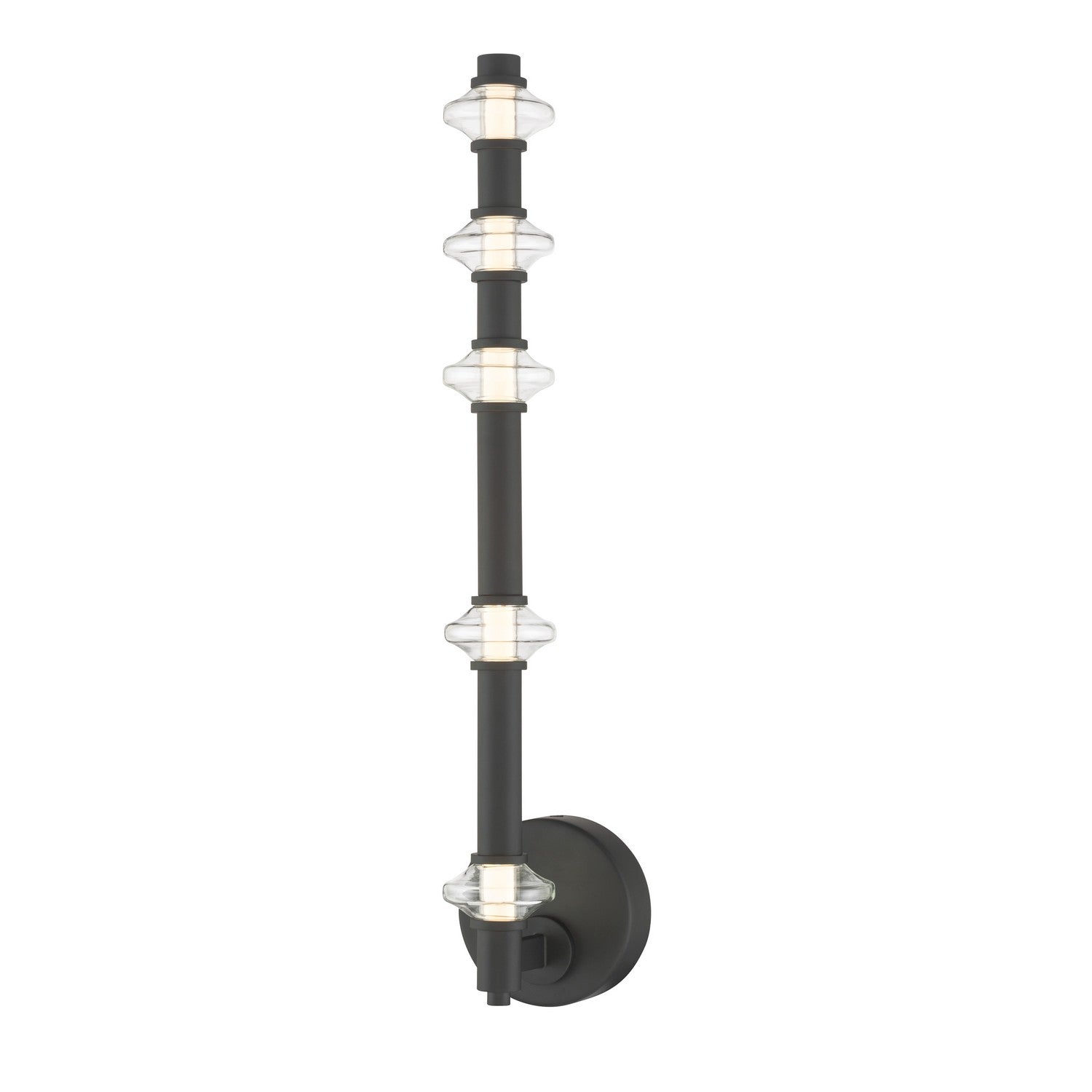 Minka-Lavery - 5640-899-L - LED Wall Sconce - Pearl - Dark Matte Black