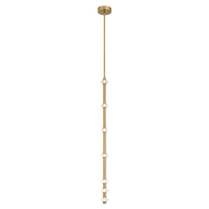 Minka-Lavery - 5649-732-L - LED Mini Pendant - Pearl - Legacy Brass