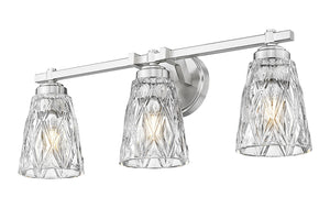 Z-Lite - 1960-3V-BN - Three Light Vanity - Andree - Brushed Nickel