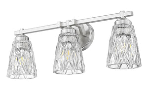 Z-Lite - 1960-3V-BN - Three Light Vanity - Andree - Brushed Nickel