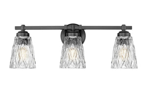 Z-Lite - 1960-3V-MB - Three Light Vanity - Andree - Matte Black