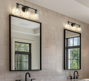 Z-Lite - 1960-3V-MB - Three Light Vanity - Andree - Matte Black