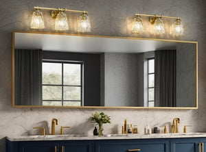 Z-Lite - 1960-3V-MGLD - Three Light Vanity - Andree - Modern Gold
