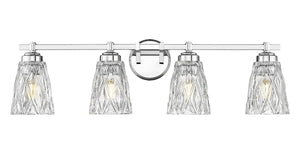 Z-Lite - 1960-4V-CH - Four Light Vanity - Andree - Chrome