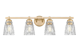 Z-Lite - 1960-4V-MGLD - Four Light Vanity - Andree - Modern Gold