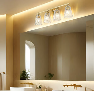 Z-Lite - 1960-4V-MGLD - Four Light Vanity - Andree - Modern Gold