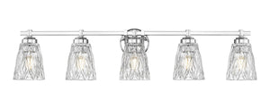 Z-Lite - 1960-5V-CH - Five Light Vanity - Andree - Chrome