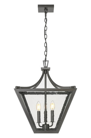 Z-Lite - 1961-3C-IO - Three Light Chandelier - Montalcino - Iron Ore