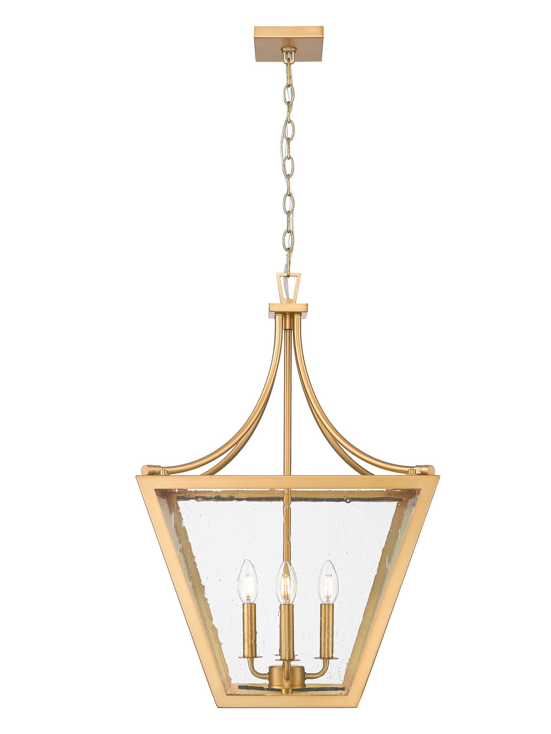 Z-Lite - 1961-4C-RB - Four Light Chandelier - Montalcino - Rubbed Brass