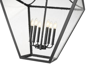 Z-Lite - 1961-6IO - Six Light Chandelier - Montalcino - Iron Ore