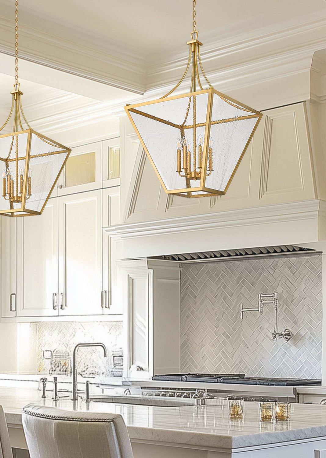 Z-Lite - 1961-6RB - Six Light Chandelier - Montalcino - Rubbed Brass