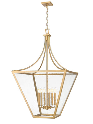Z-Lite - 1961-6RB - Six Light Chandelier - Montalcino - Rubbed Brass