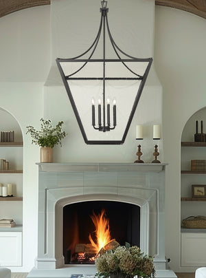 Z-Lite - 1961-8IO - Eight Light Chandelier - Montalcino - Iron Ore