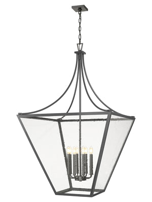 Z-Lite - 1961-8IO - Eight Light Chandelier - Montalcino - Iron Ore