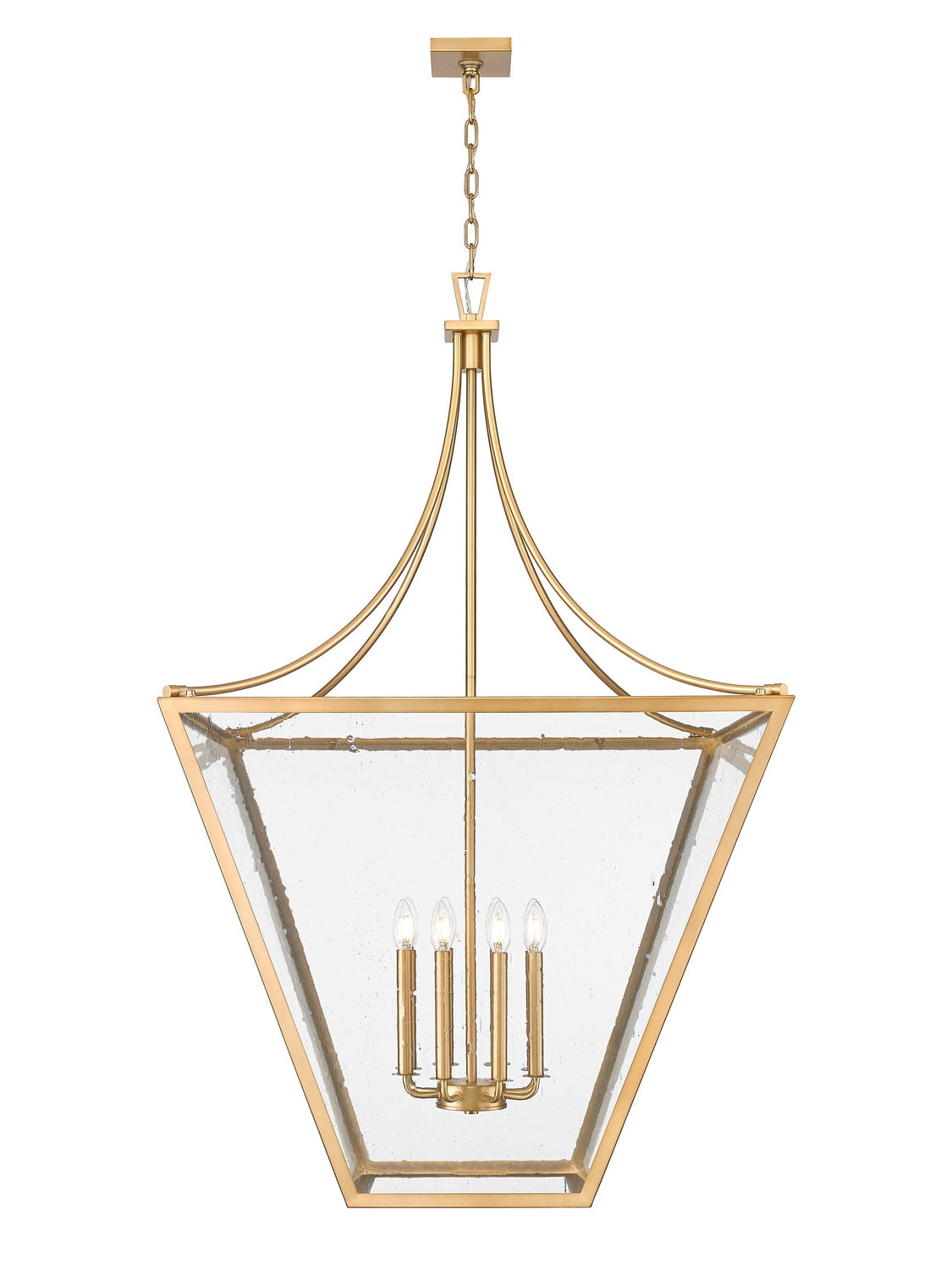 Z-Lite - 1961-8RB - Eight Light Chandelier - Montalcino - Rubbed Brass