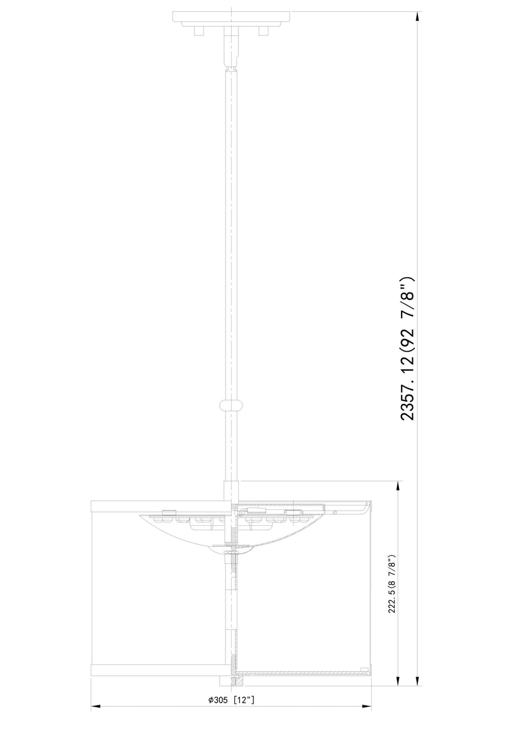 Z-Lite - 1962P12-MGLD-LED - LED Pendant - Linden - Modern Gold