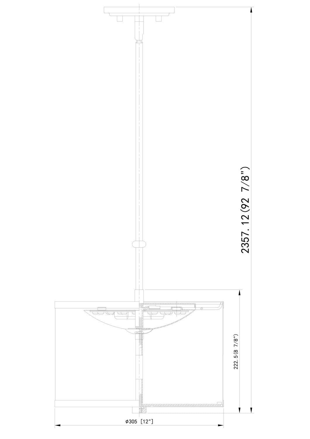 Z-Lite - 1962P12-MGLD-LED - LED Pendant - Linden - Modern Gold