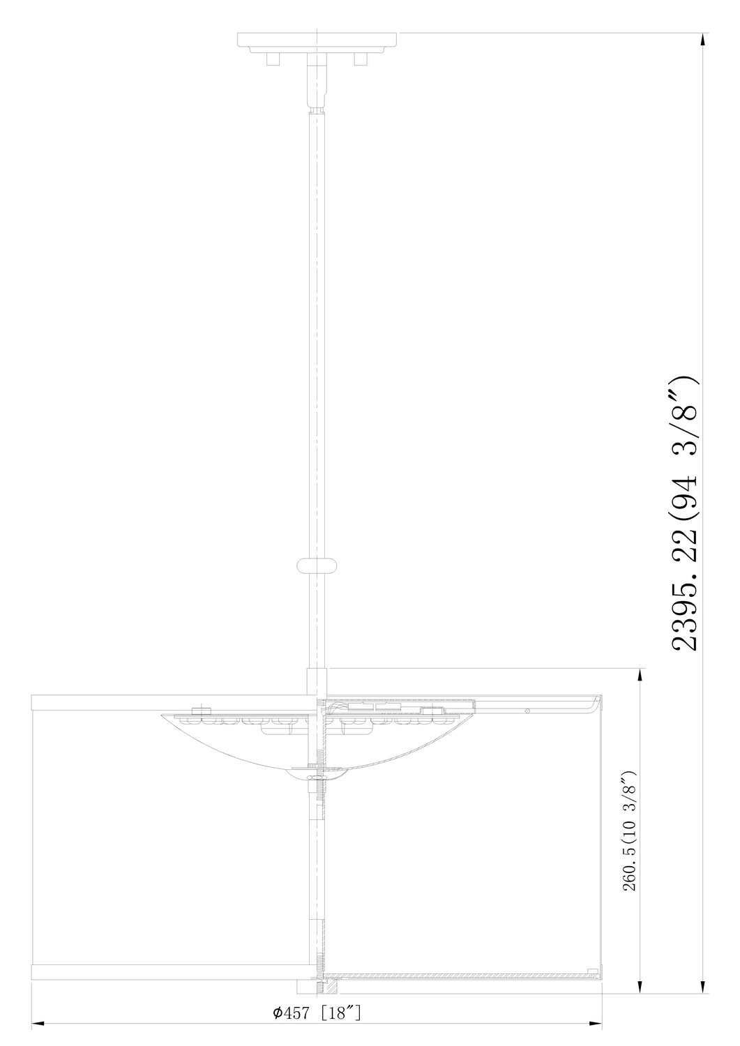 Z-Lite - 1962P18-MGLD-LED - LED Pendant - Linden - Modern Gold
