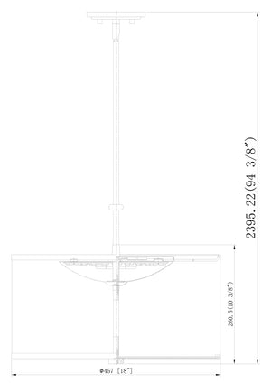 Z-Lite - 1962P18-MGLD-LED - LED Pendant - Linden - Modern Gold