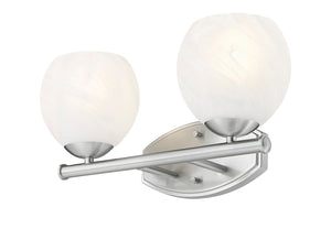 Z-Lite - 1963-2V-BN - Two Light Vanity - Colette - Brushed Nickel
