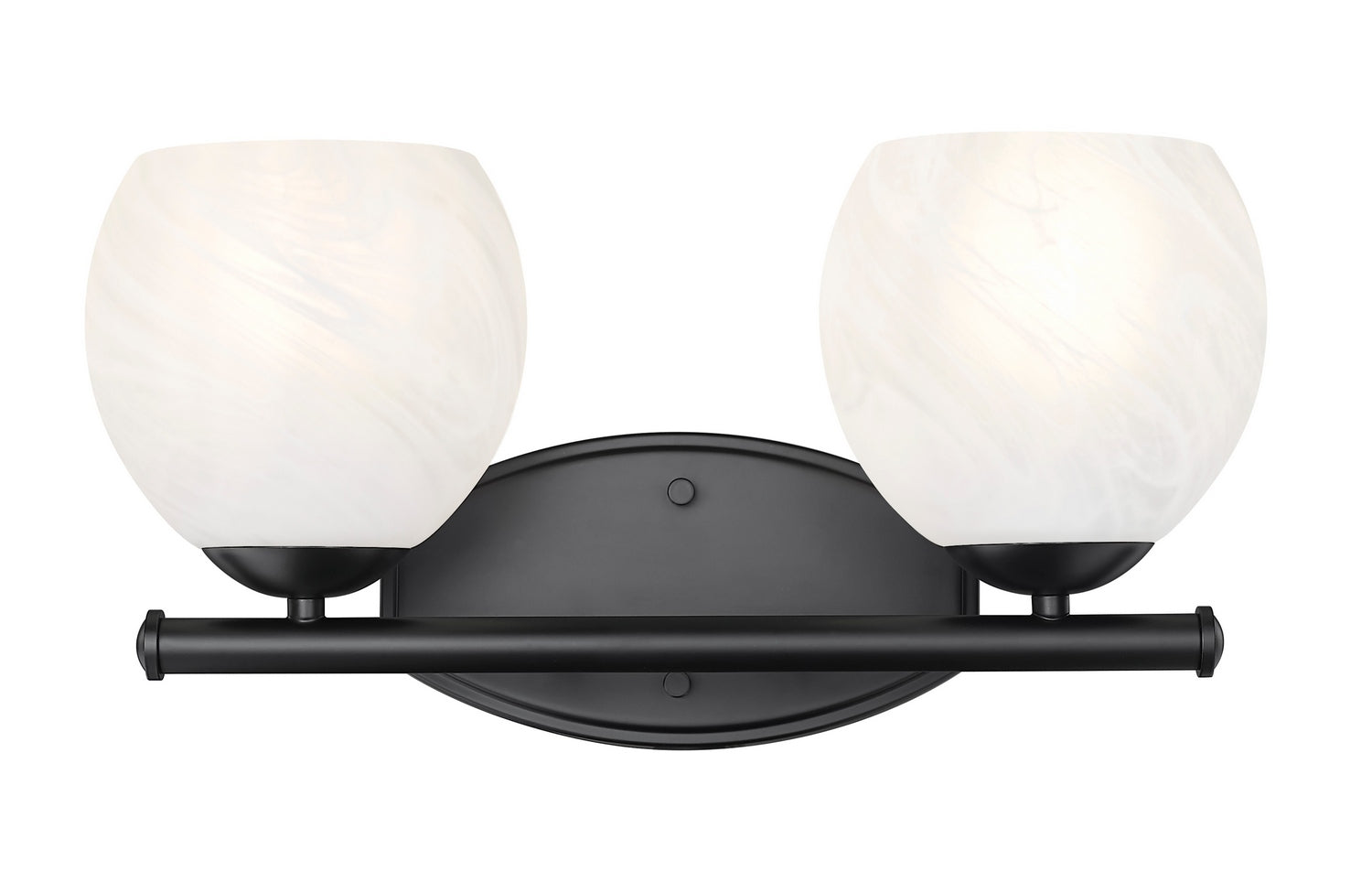 Z-Lite - 1963-2V-MB - Two Light Vanity - Colette - Matte Black