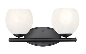 Z-Lite - 1963-2V-MB - Two Light Vanity - Colette - Matte Black