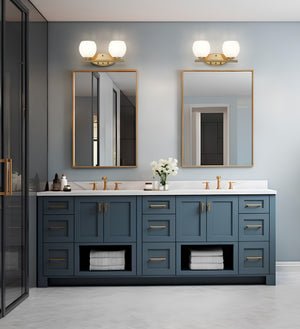 Z-Lite - 1963-2V-MGLD - Two Light Vanity - Colette - Modern Gold