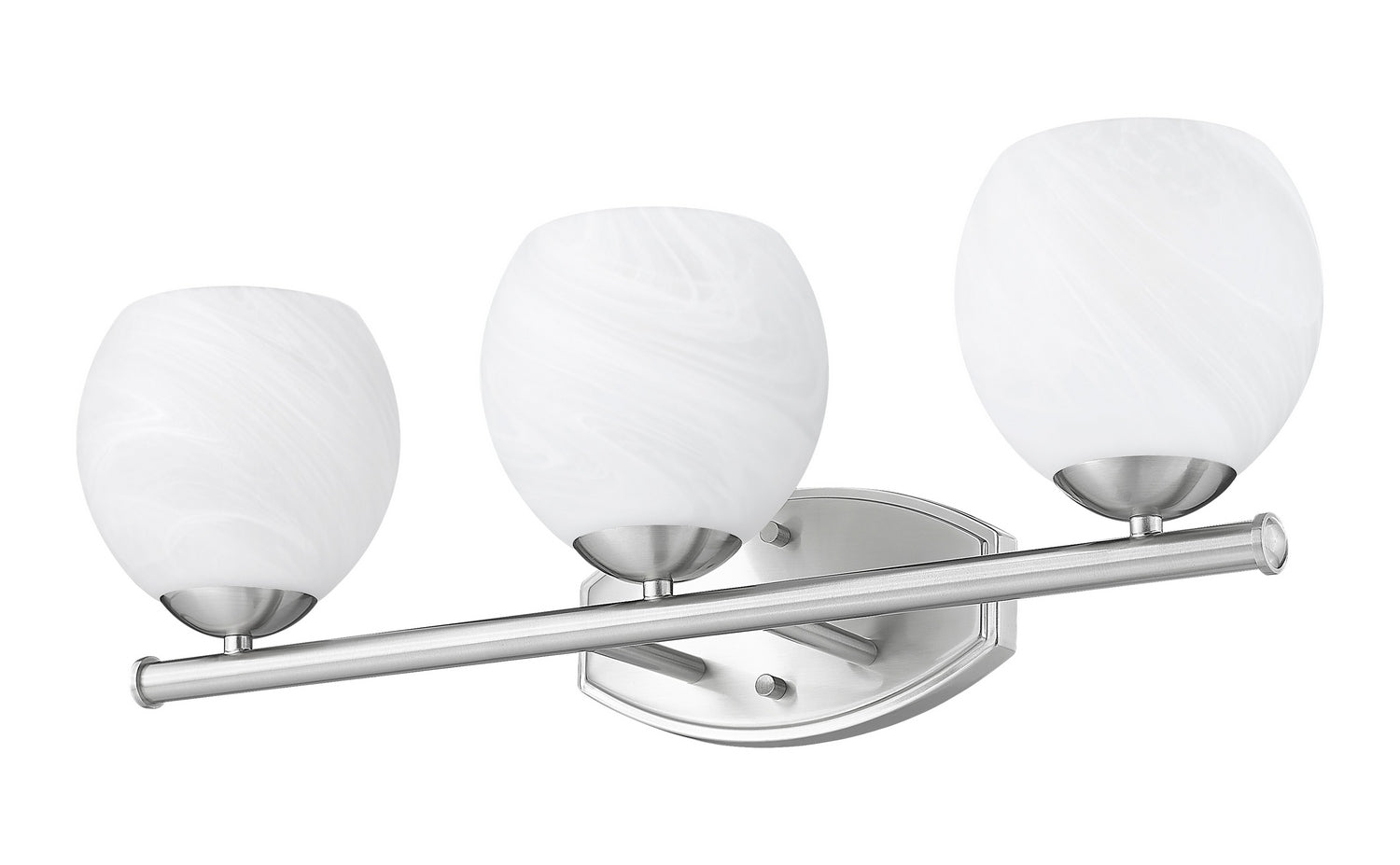 Z-Lite - 1963-3V-BN - Three Light Vanity - Colette - Brushed Nickel
