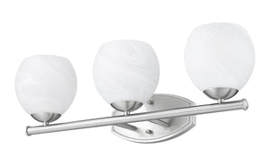 Z-Lite - 1963-3V-BN - Three Light Vanity - Colette - Brushed Nickel